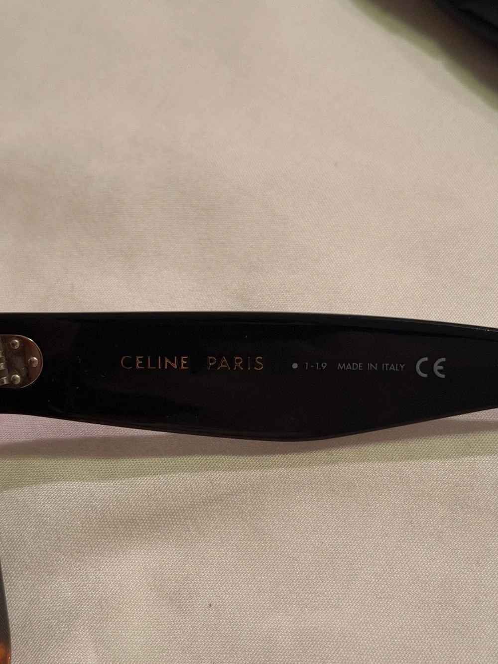 Celine Black/Tortoiseshell Sunglasses